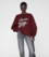 Sudadera Anine Bing roja signature